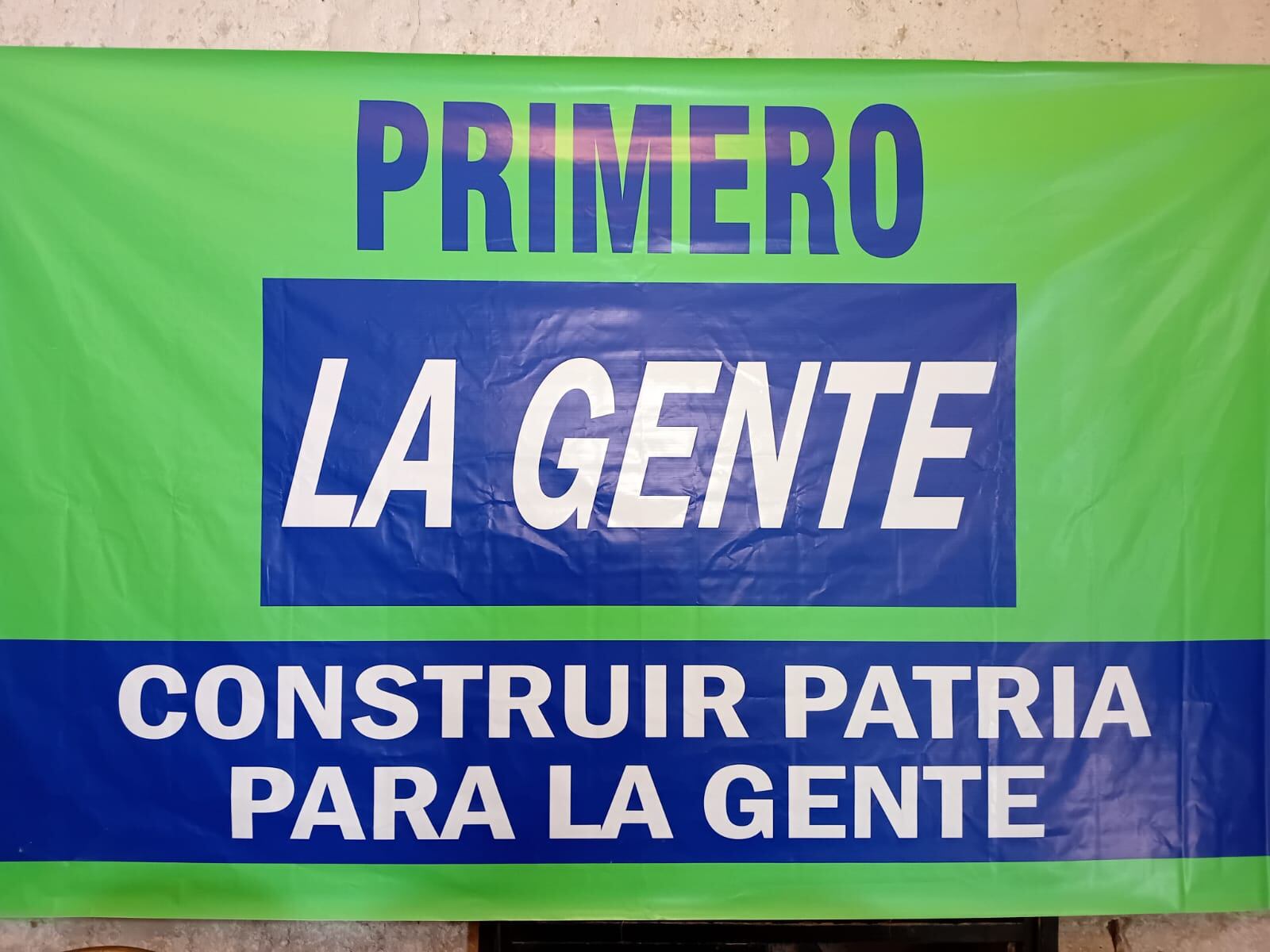 Primero La Gente investigará si alguien en el partido está involucrado en las presuntas firmas falsas. Foto: Facebook Primero La Gente